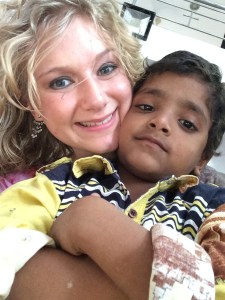 This precious blessing spent all his time with me in Vijayawada, snuggling in my arms and chattering about any subject that struck his fancy.